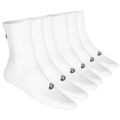 Asics Sport Socken 3PPK Crew Unisex Weiß 6 Paar