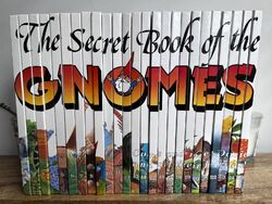 The Secret Book Of The Gnomes (David The Gnome, 1986) Complete Set Volumes 1-25