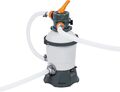 Bestway Flowclear™ Sandfilteranlage 3.028 l/h Grau Pools mit 1.100-16.600 Liter