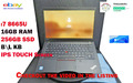 Lenovo Thinkpad T490s i7 1,9 GHz 8665U 16GB RAM 256GB SSD IPS TOUCHSCREEN (781)