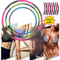 Erwachsene Hula Hoop Reifen Fitness 8 Teile Gewicht Hulla Hoola Fitness Huller 