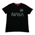 alpha industries t-shirt nasa Größe L in schwarz 