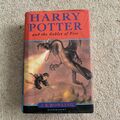 HARRY POTTER UND DER FEUERBECHER VON J.K. Rowling ERSTE AUSGABE MIT FEHLER