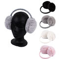 Warme weiche Ohrenschützer Ohrenwärmer Earmuffs Kunstfell Plüsch Unisex