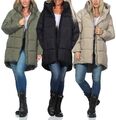 Only Damen Steppjacke Winterjacke Jacke Mantel Parka ONLAsta Oversized Puffer