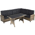 Rattan Lounge Catania Rattan-Lounge Lounge-Set Lounge-Gruppe natur B-Ware