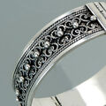 SILBER ARMREIF ° 835/1000 SILVER BANGLE ° Klapparmreif