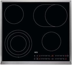 AEG Ausstellungsstück HRB64470XB Glaskeramikkochfeld  Facettenschliff  autark  a