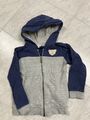 Steiff Jacke 116 Blau Grau 