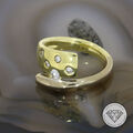 SONDERAKTION WERT 1.540,- Brillant 0,22 ct Ring 585 Gold 14k 14 KT in 54 XXYY