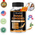 Panax Ginseng Extrakt 2800 mg pro Kapsel I 30/60/120 vegane Kapseln I Neu