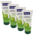 4x Elina Aloe Vera Handcreme Hautschutzcreme Pflegecreme Hautschutz Handlotion