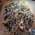 Lego  Konvolut /  Sammlung  über  21  Kg mit  Bauanleitungen  22,5 Kg