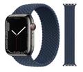 Original Apple Braided Solo Loop Armband 42/44/45mm Größe 6 Abyss Blue