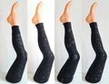 Warmleggins WinterleggingsGr.152-170 Mädchen Leggins Fleece Hose  Kinder Thermo 