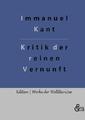 Immanuel Kant | Kritik der reinen Vernunft | Buch | Deutsch (2022) | 408 S.