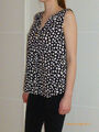 VERO MODA Bluse Longbluse Tunika Oberteil Top Gr. XS SCHWARZ