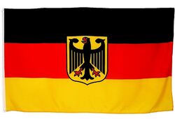 Deutschland Adler Flagge Fahne Deutschland Adler BRD Flagge 90m x 150m mit Ösen