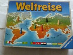 Gesellschaftsspiel : Weltreise , Spielend die Welt entdecke,  Ravensburger, 1981