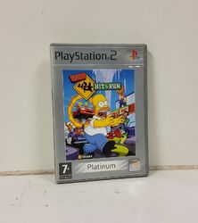 The Simpsons: Hit & Run Platinum (PS2, 2003) (L35)