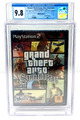 grand theft auto san andreas ps2 graded 9.8 A++ CGC