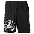 Valknut Shorts | Runen Walhalla Odin Hose Nordmann Wikinger Kurze Hose Berseker