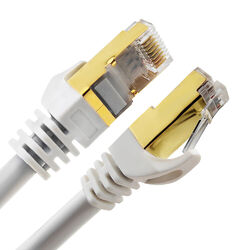 CAT 7 CAT.7 Patchkabel Netzwerkkabel LAN DSL Ethernet 0,25m - 100m Netzwerkkabel