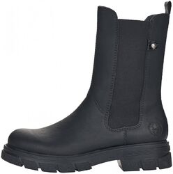 Rieker Damen Stiefelette Schwarz Chelsea Boots Z9180-02