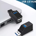 Mini USB 3.0 HUB 3 Port USB Verteiler Adapter für PC Laptop Macbook Notebook