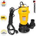 Schmutzwasserpumpe 750W Tauchpumpe Fäkalienpumpe Bau Abwasserpumpe Gartenpumpe