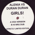 Alenia vs. Duran Duran - Girls! (12", Unofficial) (Very Good (VG)) - 1435478641