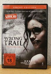 Wrong Trail, DVD, Uncut, FSK18, wie (Wrong Turn The Foundation, Cabin Fever )