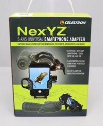 Celestron NexYZ 3-Axis Uni. Handy Adapter | Zubehör für Ferngläser NEU