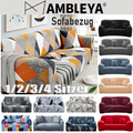 1/2/3/4 Sitzer Sofabezug stretch elastische Sofahusse Abdeckung L Form Ecksofa