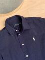 Ralph Lauren Oxford Bluse in Blau 36