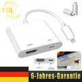 Lightning auf HDMI Digital AV TV Adapter für iPhone iPad Projektor Monitor 1080P