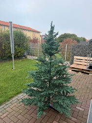 Weihnachtsbaum künstlicher Christbaum Tannenbaum 210 cm X 140 cm