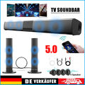 Bluetooth Soundbar TV-PC Sound System 3D Surround Subwoofer Lautsprecher USB/AUX