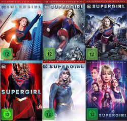 SUPERGIRL komplett Staffel 1 2 3 4 5 6 CHYLER LEIGH Serie 28 DVD BOX Collection