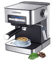 Espresso Maschine Kaffeemaschine Cappuccinomaschine Milchaufschäumer Siebträger