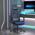Gaming Stuhl Massage Bürostuhl Chefsessel Schreibtischstuhl Kunstleder vidaXL