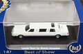 Lincoln Town Car Stretchlimousine 1:87 Bos Best of Show, weiss. Sammlerstück