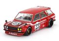 DATSUN 510 Wagon CARBON FIBER V2 - KAIDO  - red - Mini GT 1:64