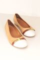Damen Schuhe Gr. 38,5 Braun Ballerinas #SCH-63