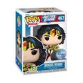 DC Comics Funko POP! Heroes Vinyl Figur JL Comic - Wonder Woman (467)