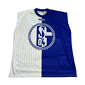 FC Schalke Trikot Shirt Adidas Gr. XXL Blau Weiß