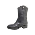 Mjus Chicago Damenschuhe Stiefeletten Schlupfstiefel Schaftstiefel Schwarz