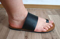 Zara Zehentrenner, Flip Flop, Sandalen, Pumps, Gr. 36, schwarz