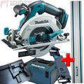 Makita Akku-Handkreissäge 18V DHS680ZJ1 Set + MAKPAC + Führungsschiene + Adapter