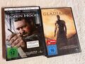 Gladiator + Robin Hood | 2-DVDs mit Russell Crowe | DVD 188
